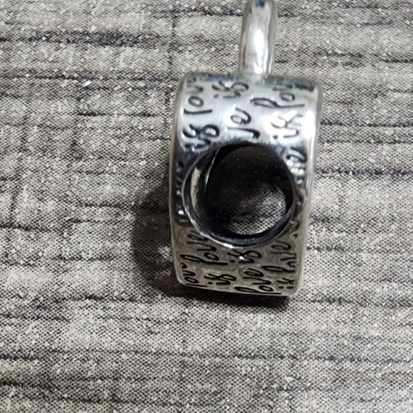 Pandora Silver Heart Charm - Picture 3 of 7